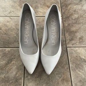 Baby blue Calvin Klein Heels